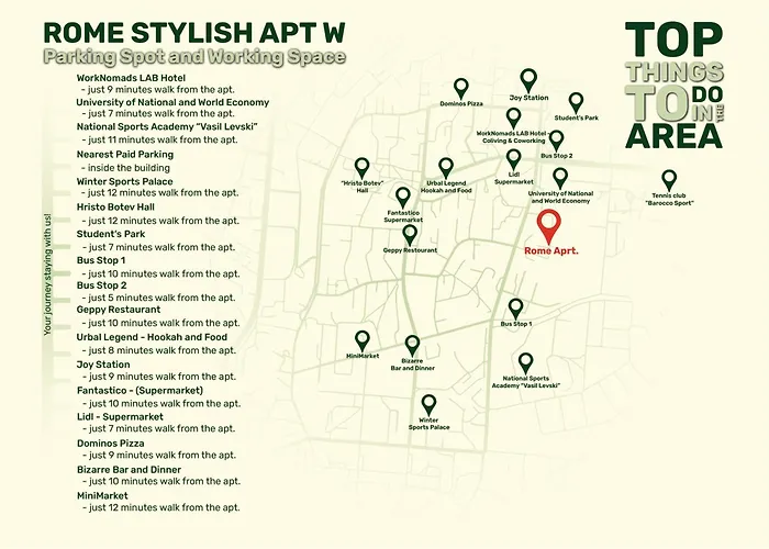 Apartamento Rome Stylish W Working Space And Paid Parking Spot